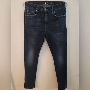 7 For All Mankind Adrien Luxe Performance Slim Fit Jeans Size 29x32